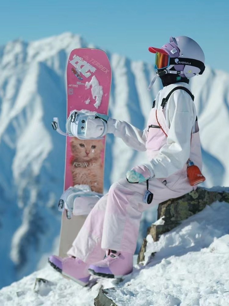 OLLIE'S NEW PINK TWEEZER, SKATING PANTS