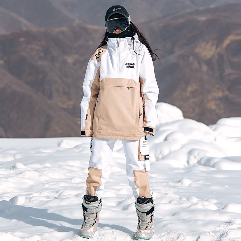 NEW SKATING SUIT FOR WOMEN, TWO-BOARD DOUBLE-BOARD G-SEASON SKI SUIT FOR MEN AND WOMEN