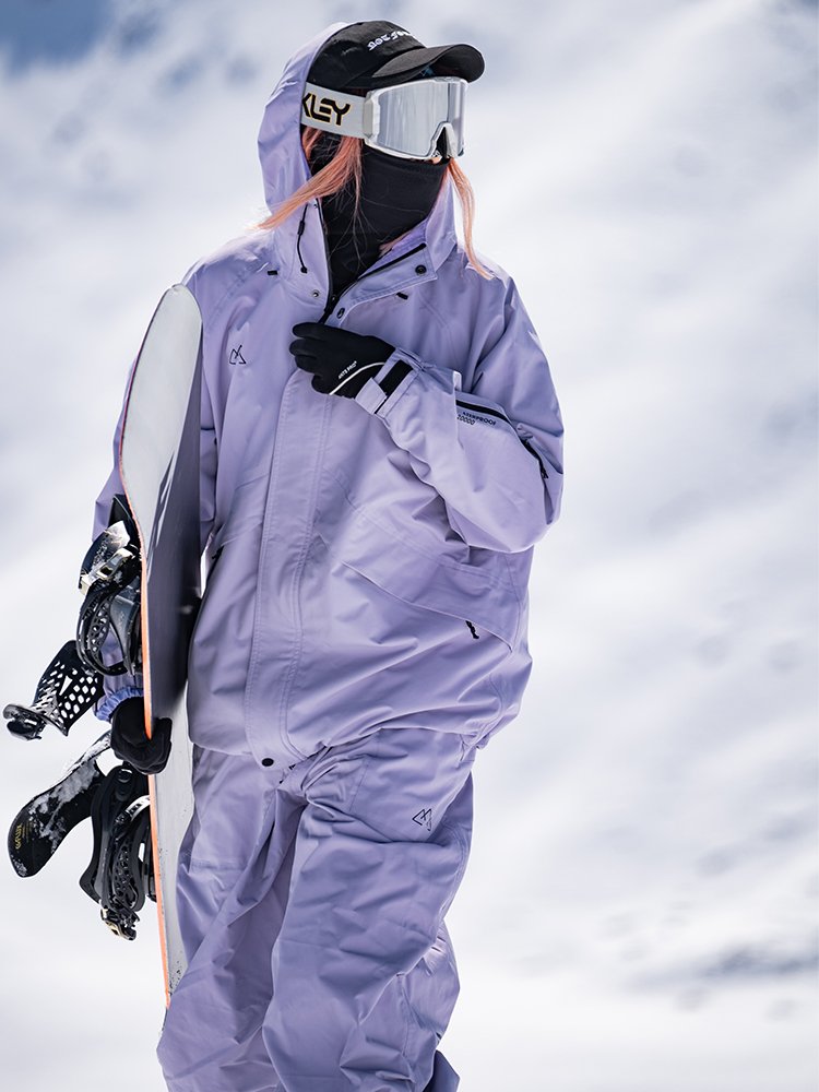 Coolonia ski suit, 2024 new single-skinned waterproof, windproof ski suit, female professional outdoor exercise