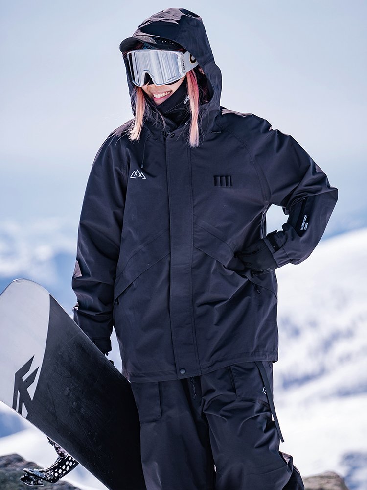Coolonia ski suit, 2024 new single-skinned waterproof, windproof ski suit, female professional outdoor exercise