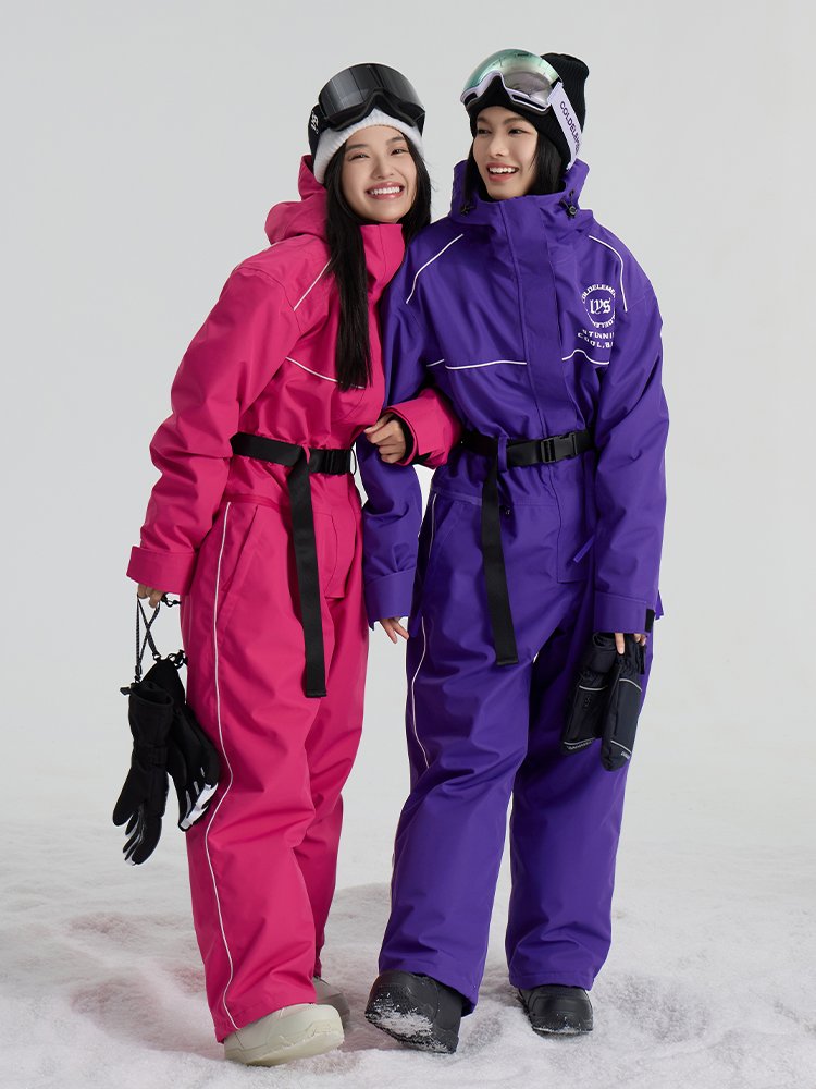 Cold elements single-board waterproof, cold-proof, cold-dressed men and women with 2024 new winter skating suit pants