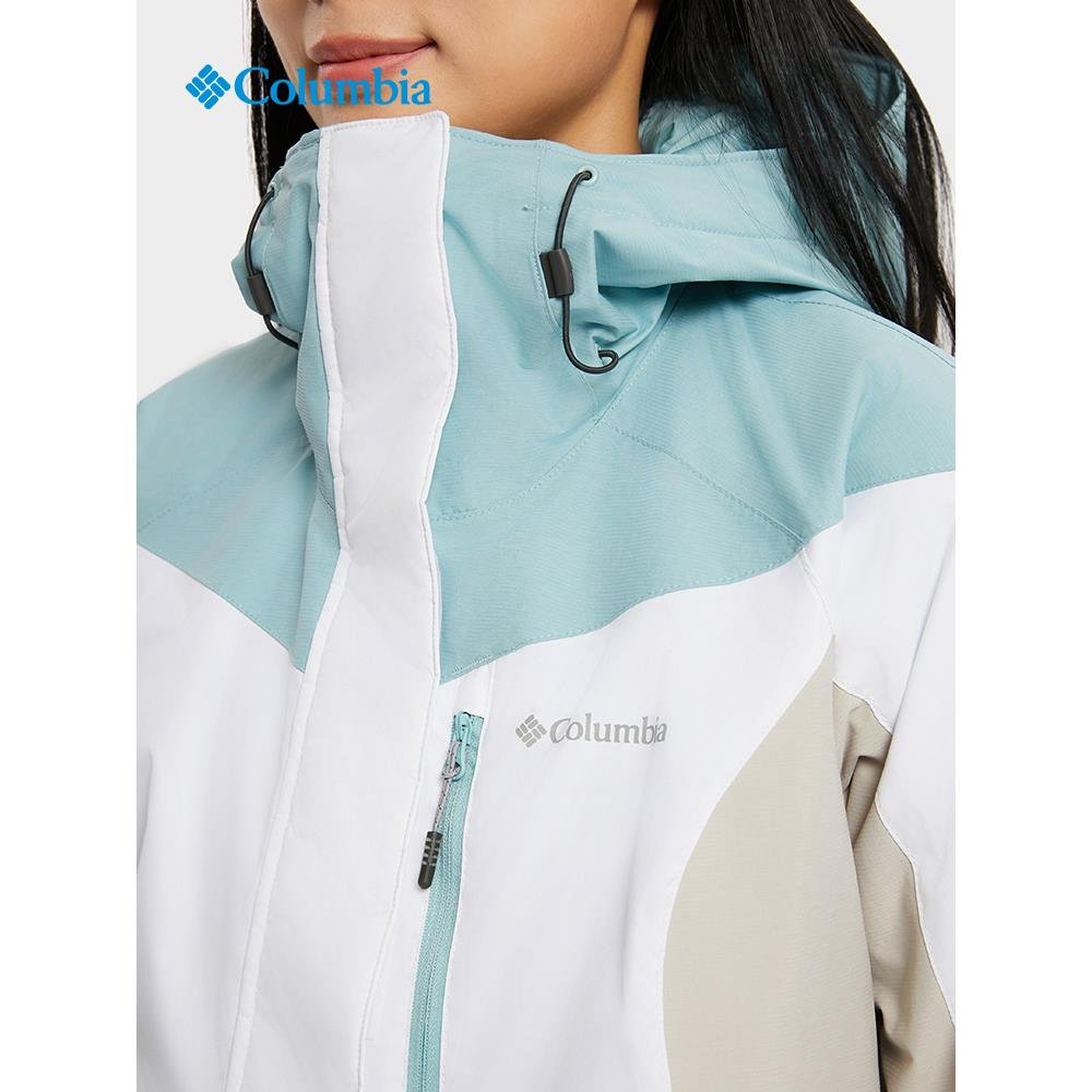 Columbia, a Colombian woman with a silver spot, a water-scrambling suit, and a warm ski suit, WL0976