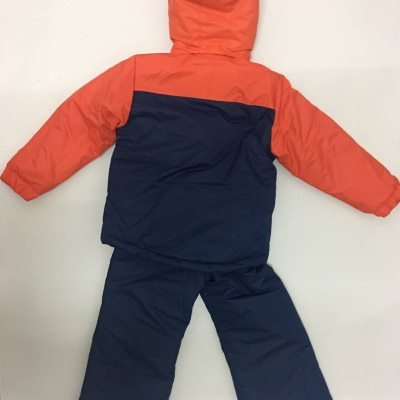 High-class children's outdoor skiing suit with a thick set of two pairs of windproof shirts