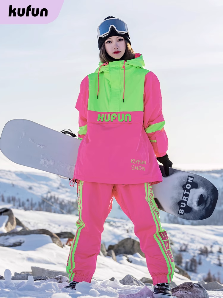 Cool Peak New Ski suit with a full-of-the-board man's double-board squirming, winter snowsuits