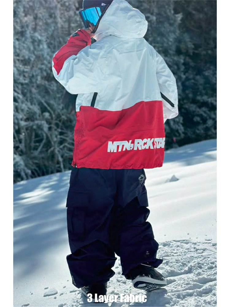 A NEW 2324, JAPANESE MRS WATERPROOF WINTER SKIJACKET, A SINGLE-CLOTHED 3-L SNOWSUIT FOR MEN AND WOMEN
