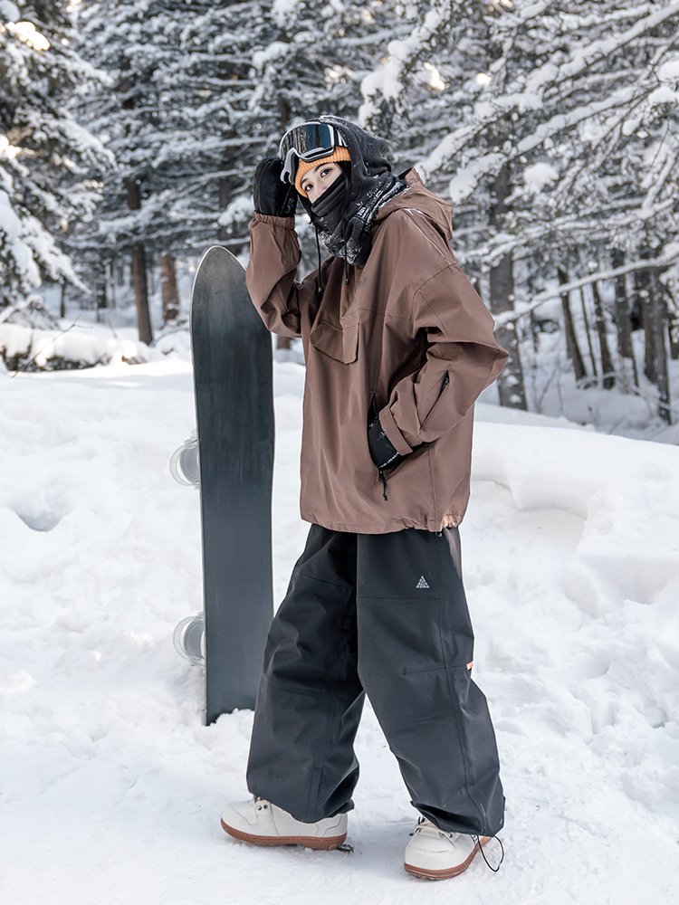 Nan's single-board ski suit for a 2023 new specialty waterproofing and windproofing
