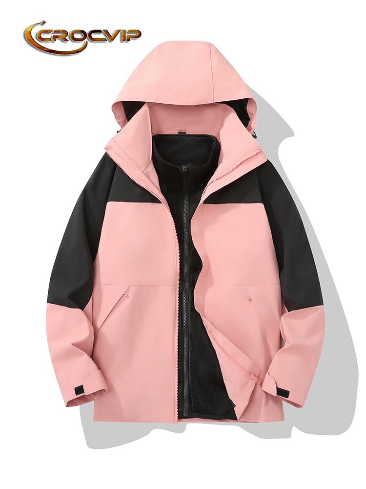The gator's velvet and velvet can take off the spring and autumn coat and a windproof and waterproof jacket