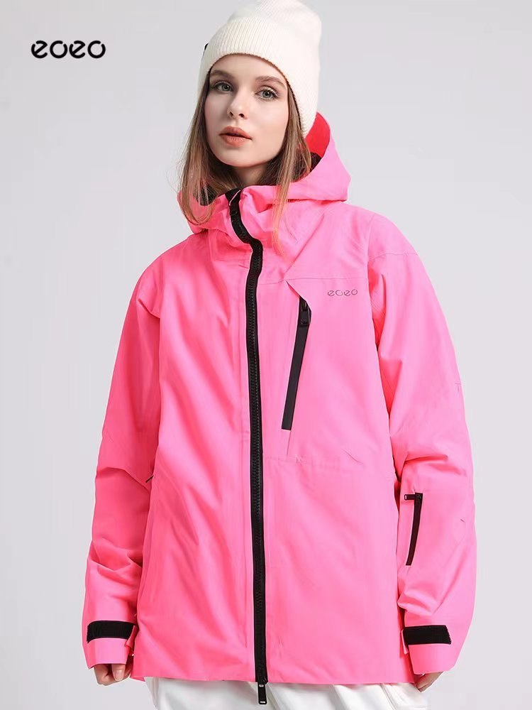 New 2022 ski suit jackets, waterproof outdoors and windproof men and women, one-on-two American ski shirts for winter