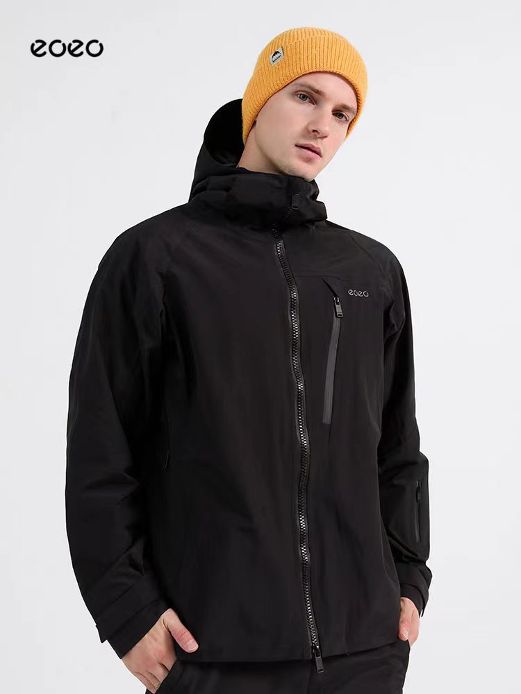 New 2022 ski suit jackets, waterproof outdoors and windproof men and women, one-on-two American ski shirts for winter