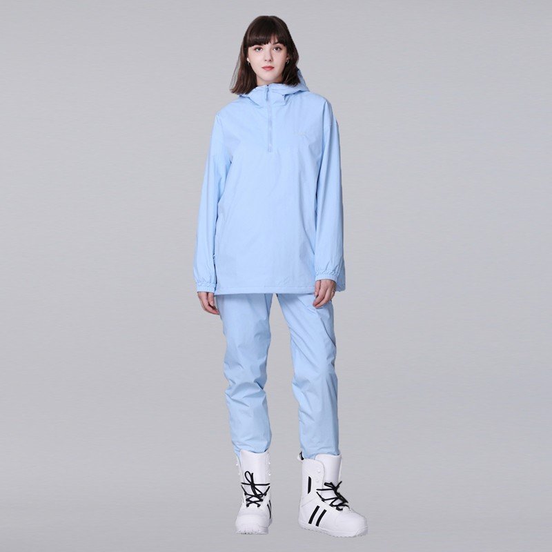 A girl in a skating suit, a Korean version of waterproof and windproof, and a snowsuit V-pants 0104w