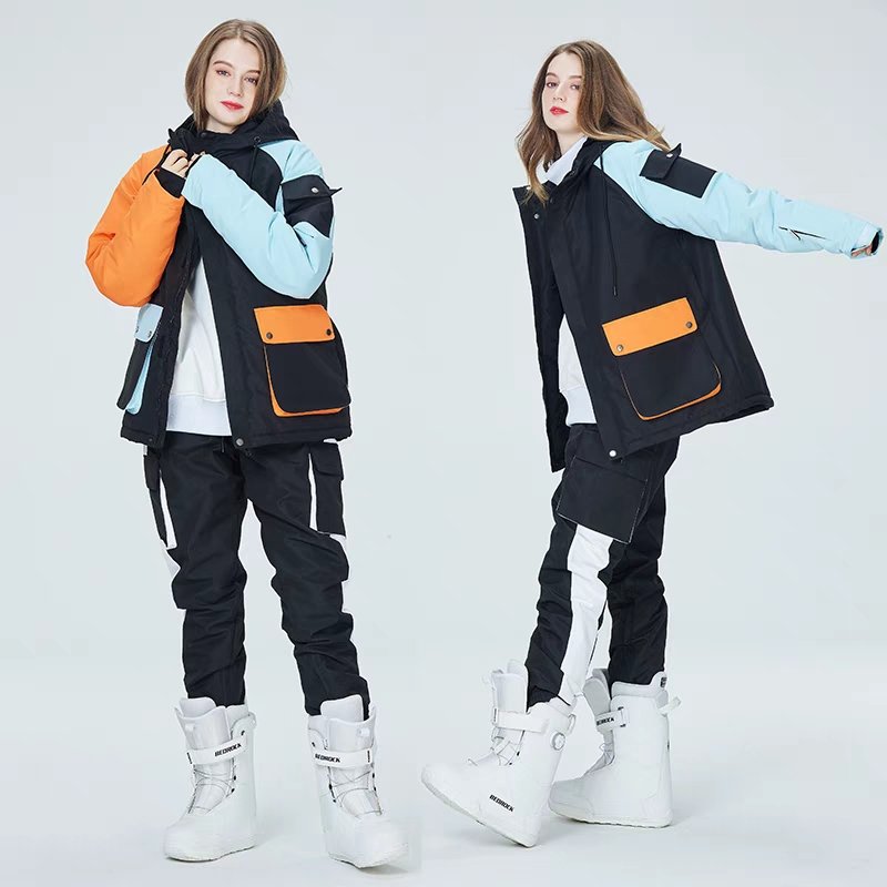 WHITE HILL SNOWSUITS, NEW SKATING SUIT FOR WOMEN, DOUBLE-BOARDS FOR WINTER