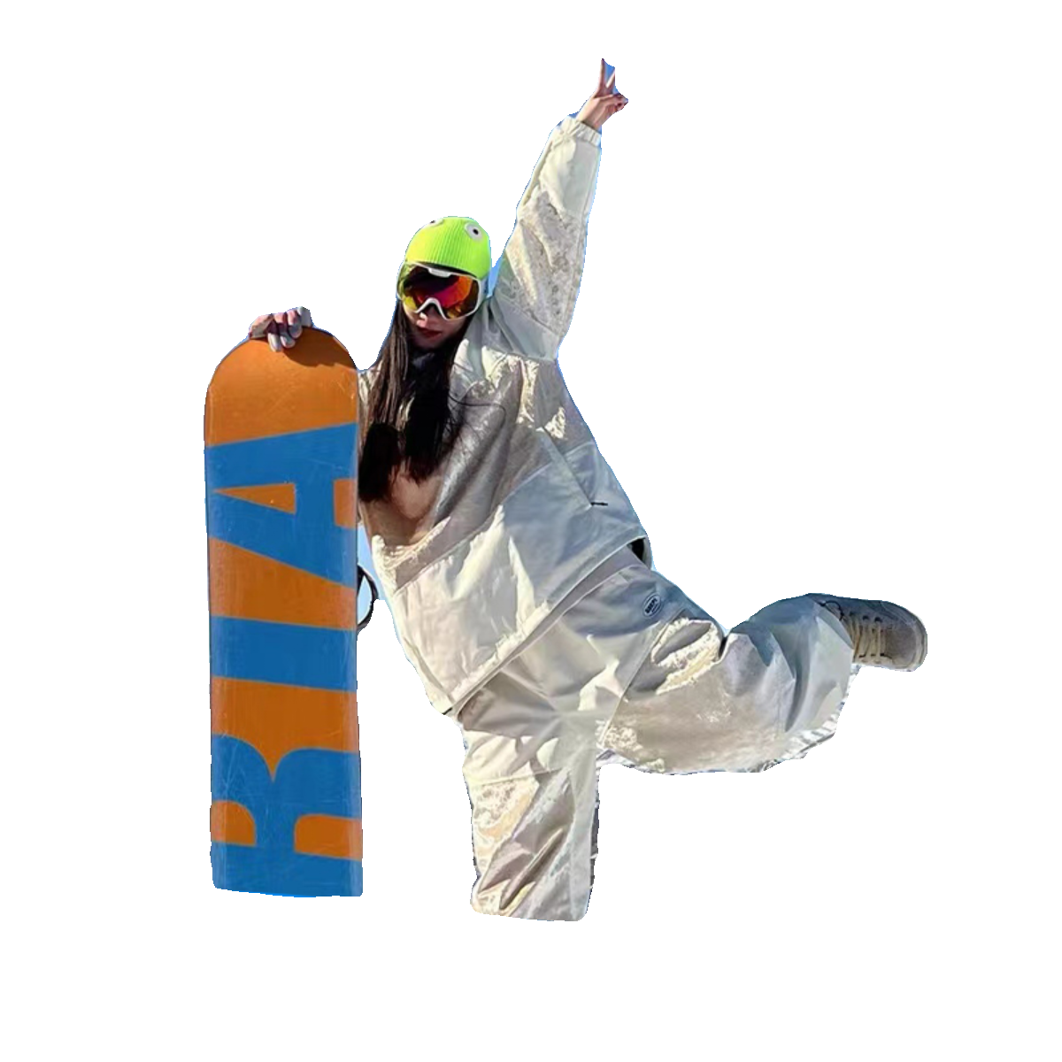 QSKPI SKI SUIT FOR WATERPROOF AIR AND WINDPROOF
