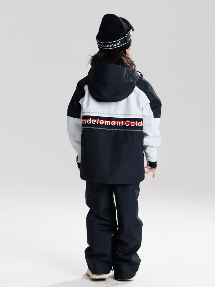Coldelement's new ski suit for boys and girls with a thick, warm, waterproof and windproof ski suit suit