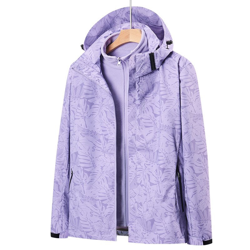 A new 2024, a spring, autumn and winter, to unload a wind and water-proof, warm-up couple