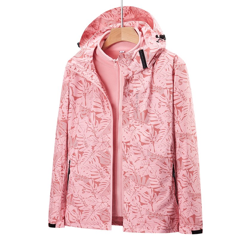 A new 2024, a spring, autumn and winter, to unload a wind and water-proof, warm-up couple