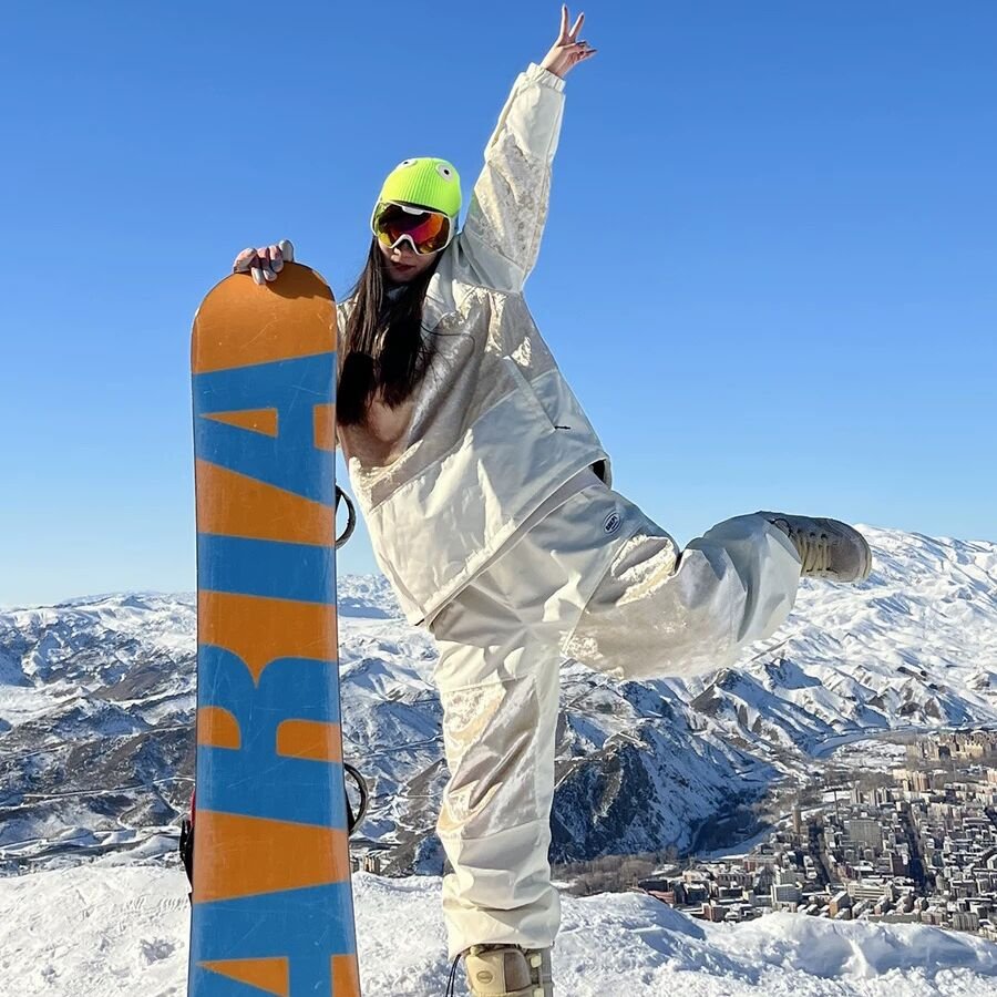 QLEO3 SKI SUIT, SNOW-SKITING SUIT, WIND-PROOF, MEN AND WOMEN S/L/XL
