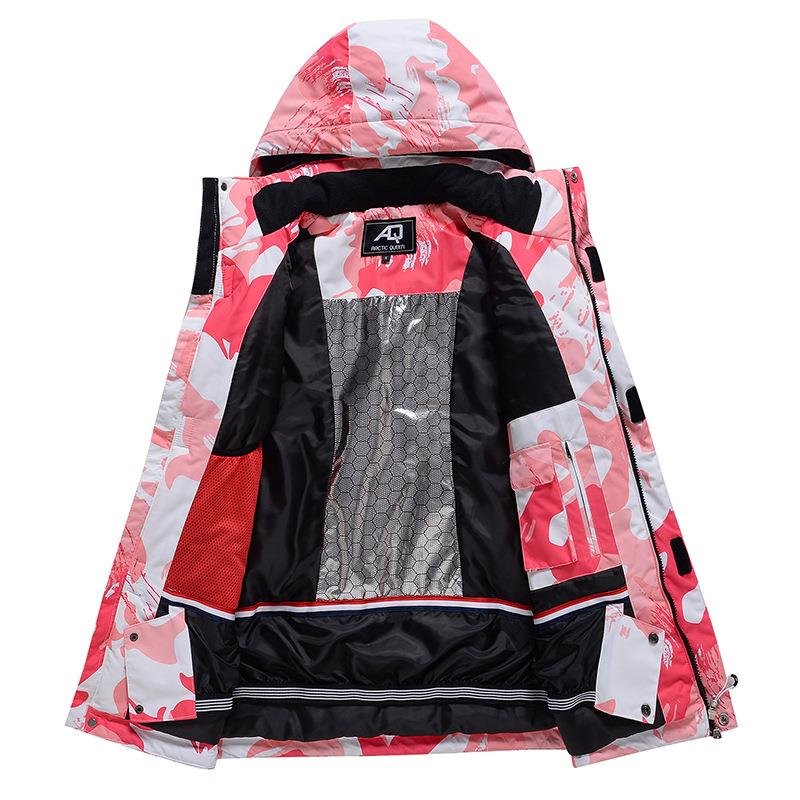 A new ski suit for the lady who's in the open during the winter