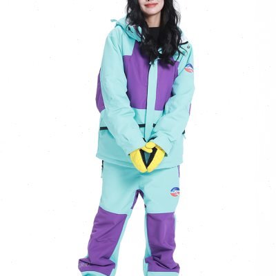 HIGH-QUALITY NEW LTVT24 PROFESSIONAL SKI SUIT FOR MEN AND WOMEN WITH A SINGLE-PANE AIR AND WIND PROTECTION AND WATER HEATING