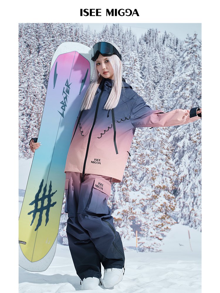 ISEEMIGGA 24-year-old new ski suit, male and female alike