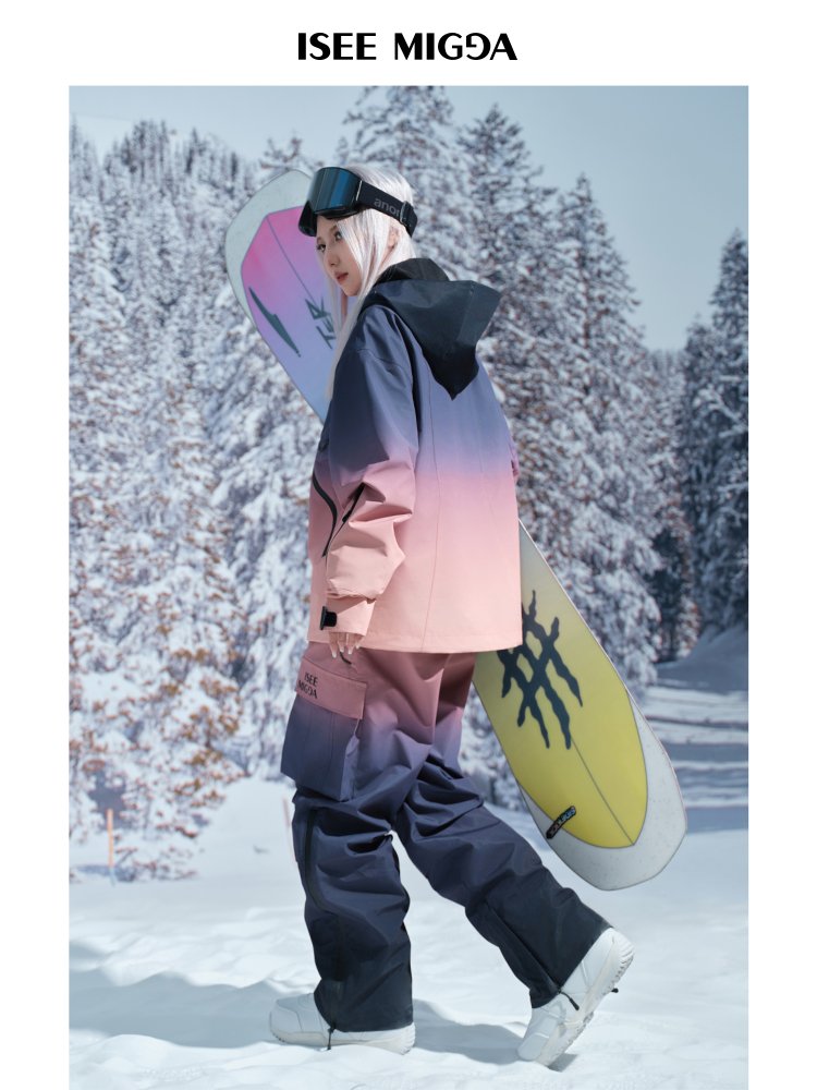 ISEEMIGGA 24-year-old new ski suit, male and female alike