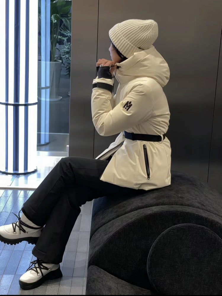 CANADA'S MACKAGE SKI SUIT TO KEEP THE VELVET VELVET HAT WARM