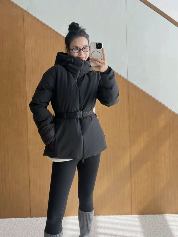 CANADA'S MACKAGE SKI SUIT TO KEEP THE VELVET VELVET HAT WARM