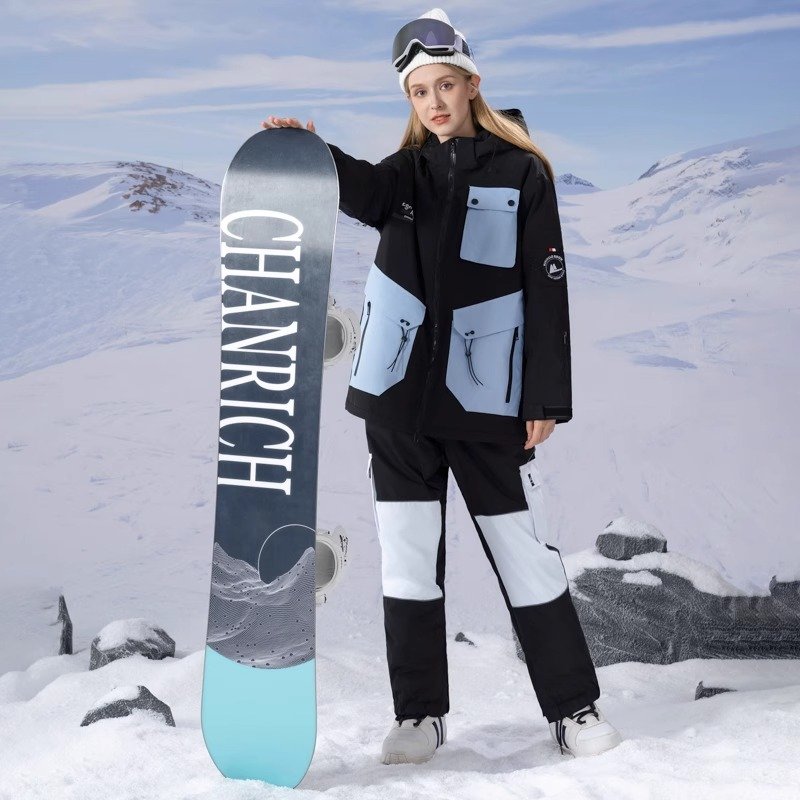 Skisuits for men and women with a thicker, warmer, warmer, thiner, warmer, and thinner