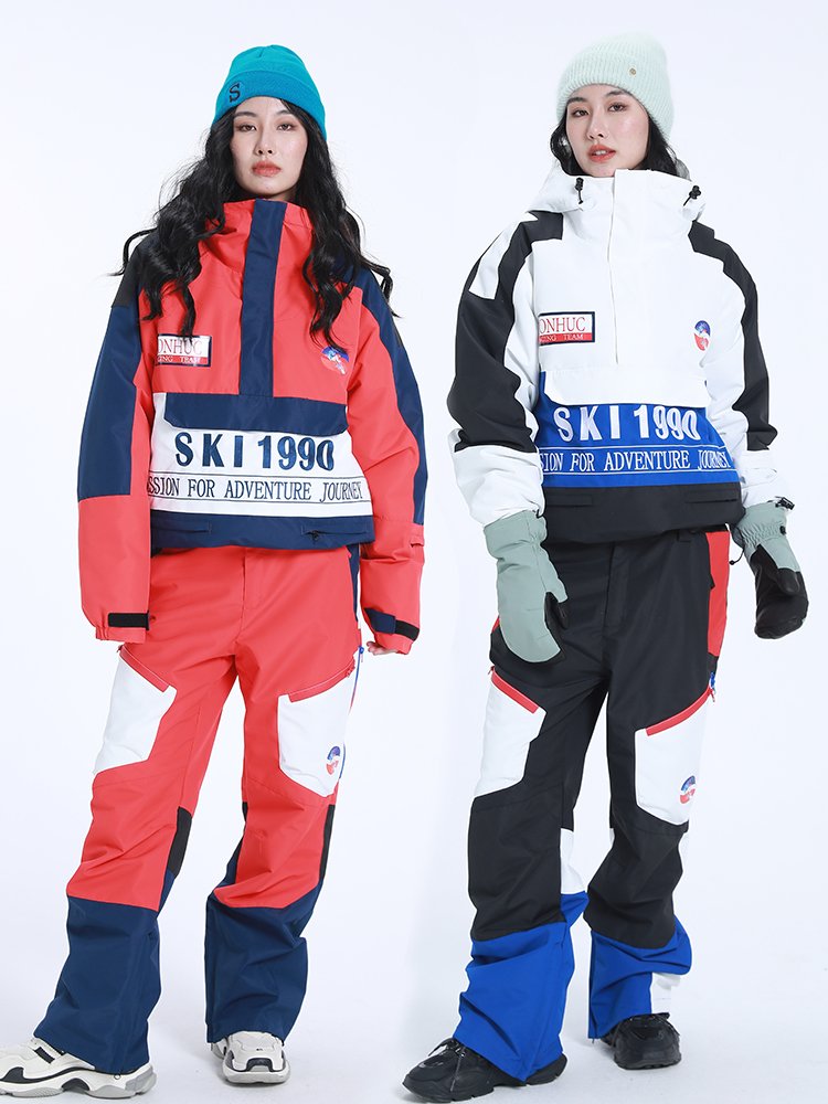 itvt double-ski-ski suit for women and men with a single-skin-skin coat with a thick windproof and water-heating top