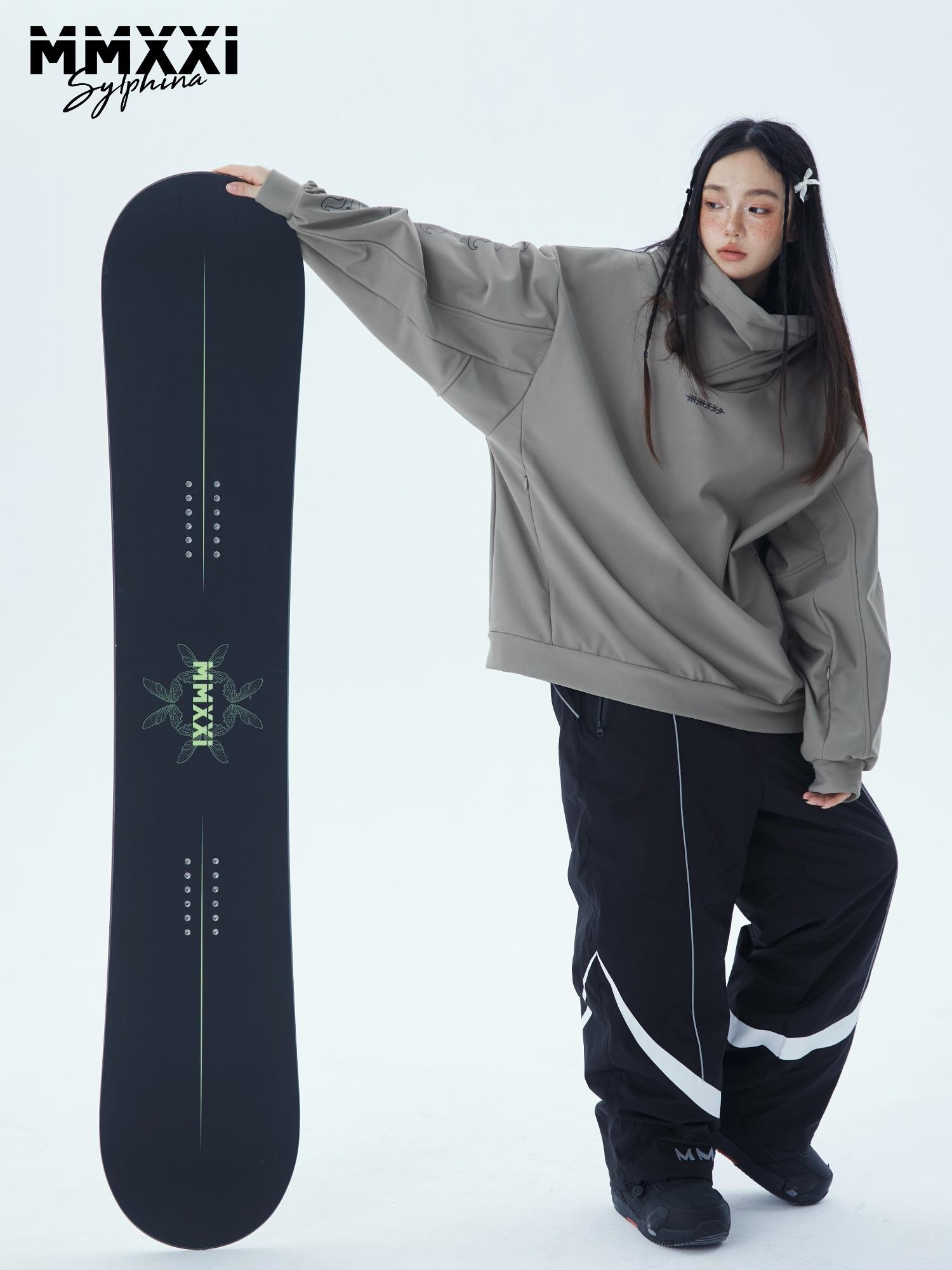 MMXXI (Dune) Waterproof and windproof, thick and warm shirts, gray suit