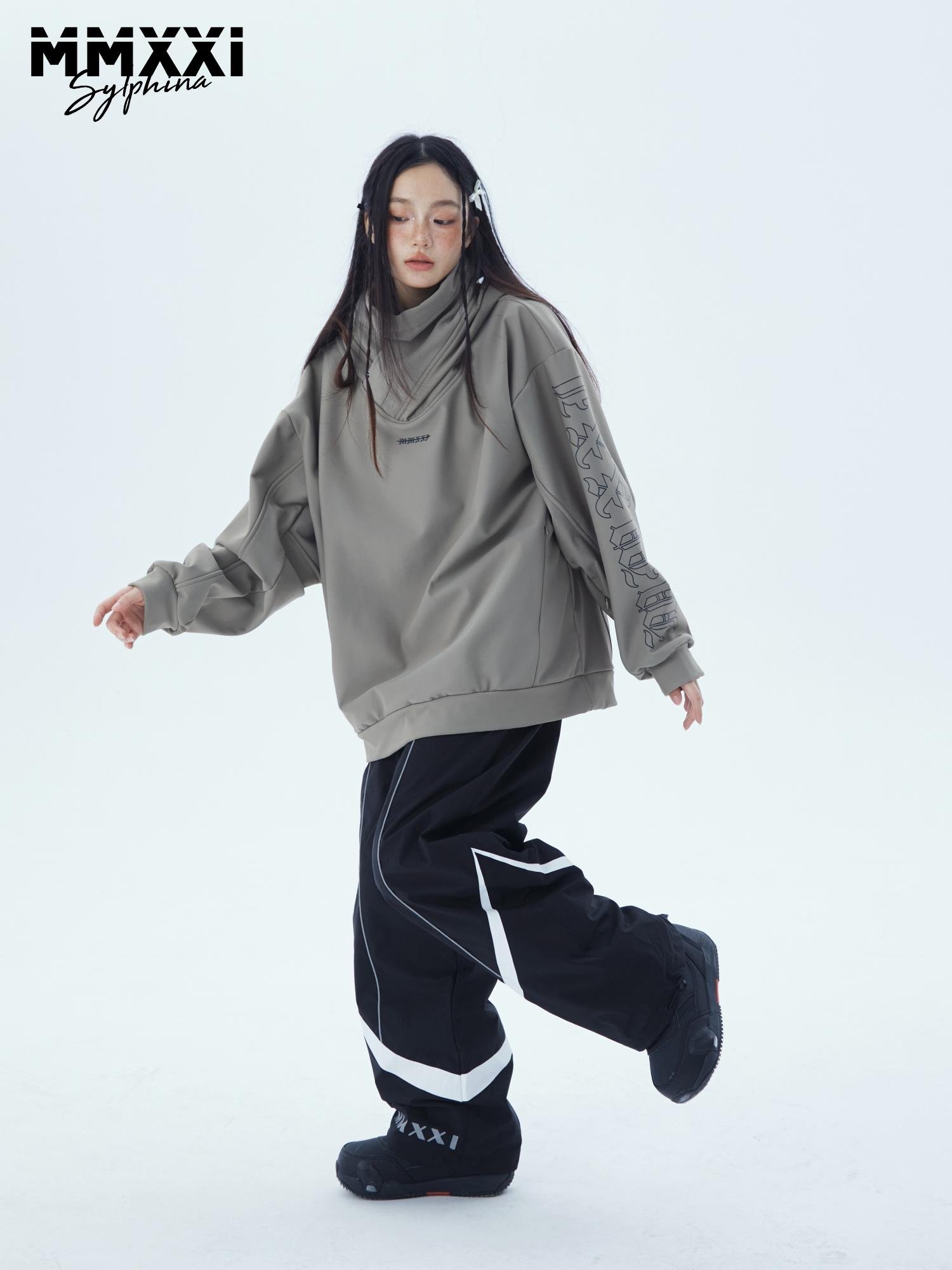 MMXXI (Dune) Waterproof and windproof, thick and warm shirts, gray suit