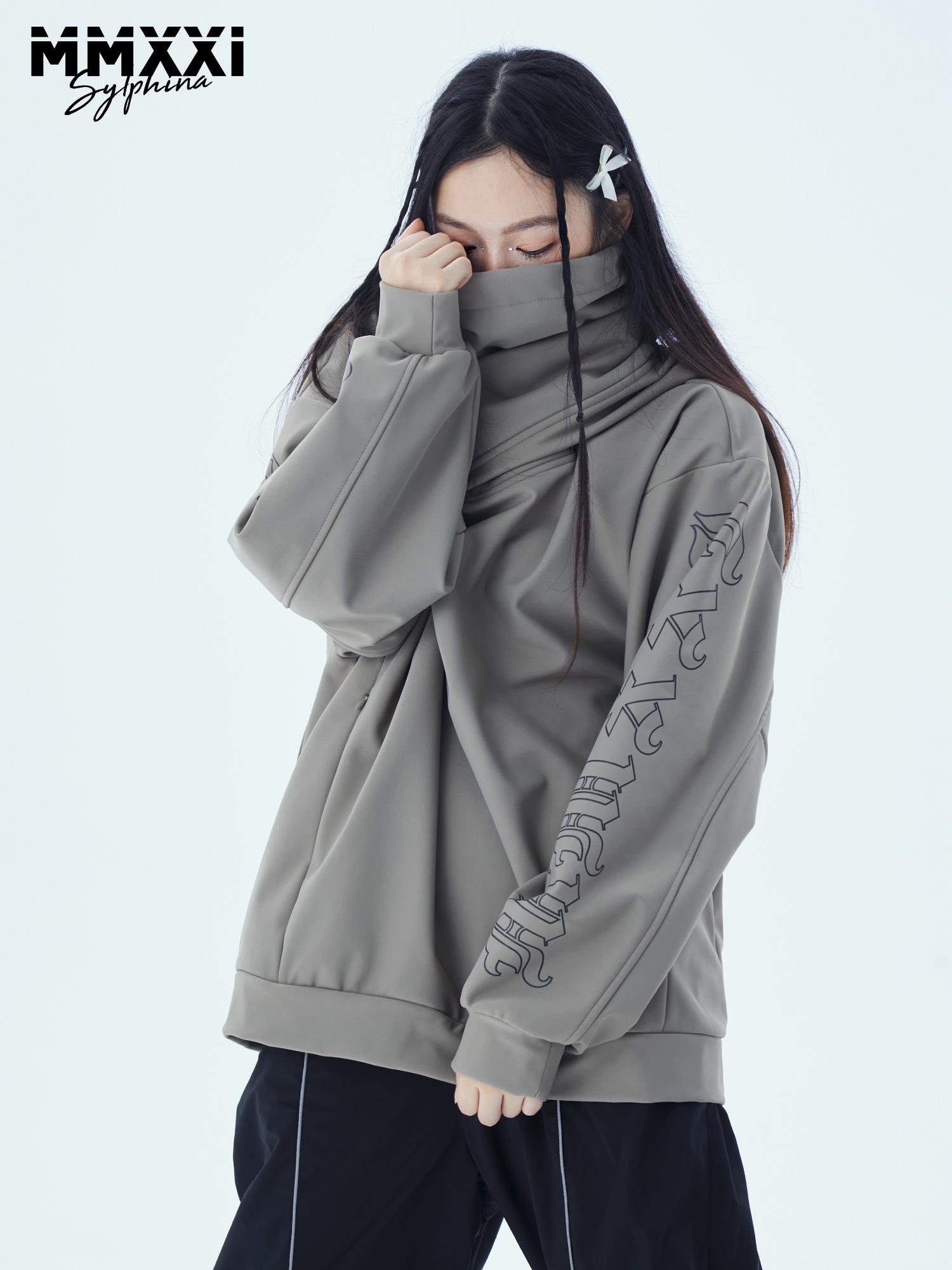 MMXXI (Dune) Waterproof and windproof, thick and warm shirts, gray suit