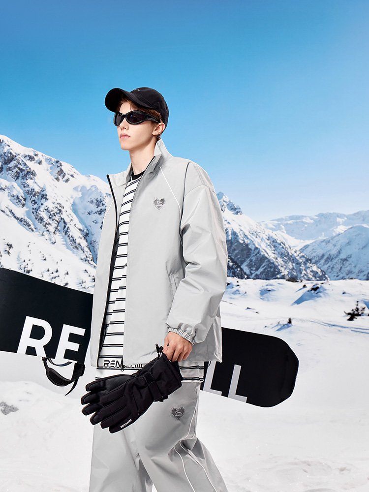 Ren Reng Rengchuan, Song Xian's same wine and heart-skiker suit, male and female, waterproof and single-board 2024