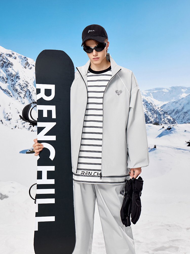 Ren Reng Rengchuan, Song Xian's same wine and heart-skiker suit, male and female, waterproof and single-board 2024