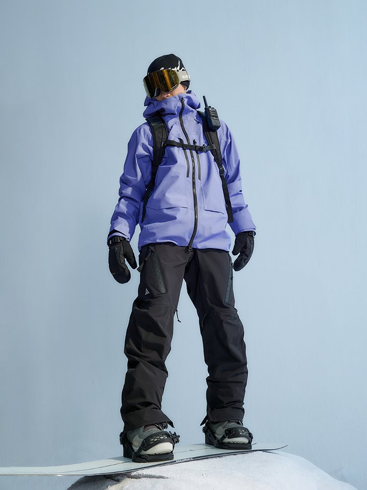 Nan's Rime Fuzzy Ski suit for a new 2024, single-board waterproof coat for a man with a 3l-pressed gel suit