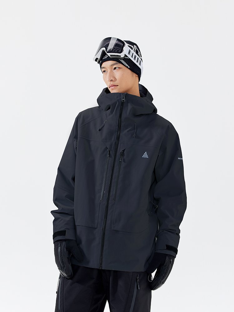 Nan's Rime Fuzzy Ski suit for a new 2024, single-board waterproof coat for a man with a 3l-pressed gel suit