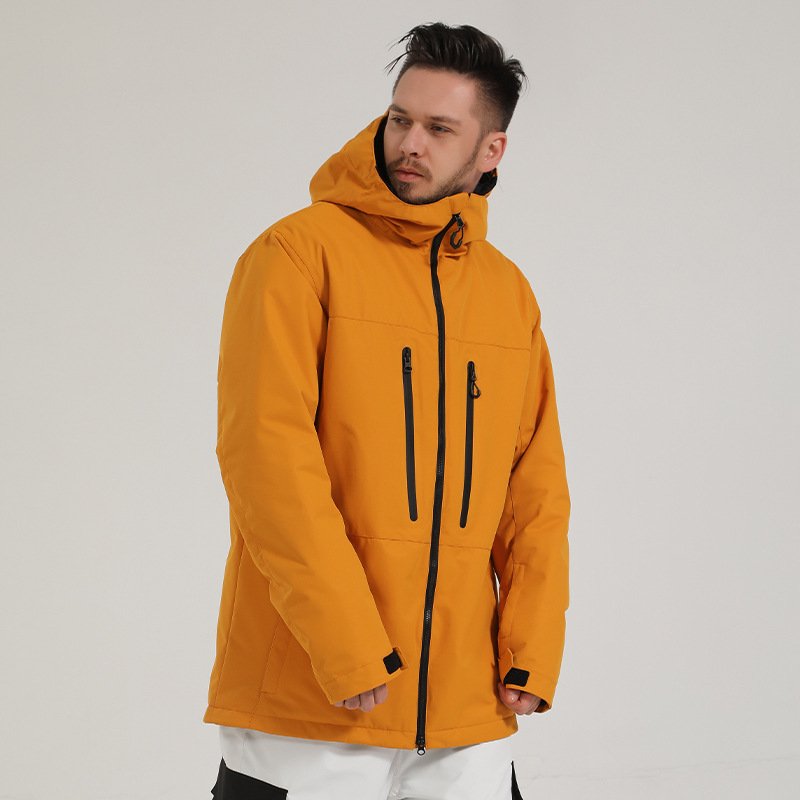 A new winter cross-border ski suit for women, a single wind-proof, water-heating, double-screened snowsuit for men