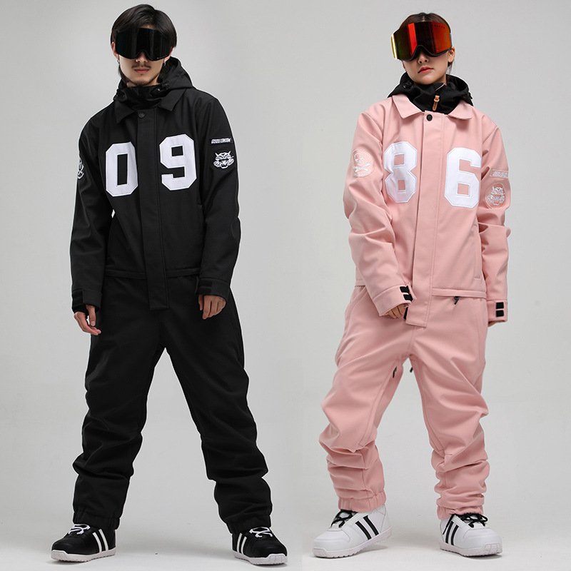 gusousnow skisuits for women with wind and air-proof and heat-proof pairs of ski pants