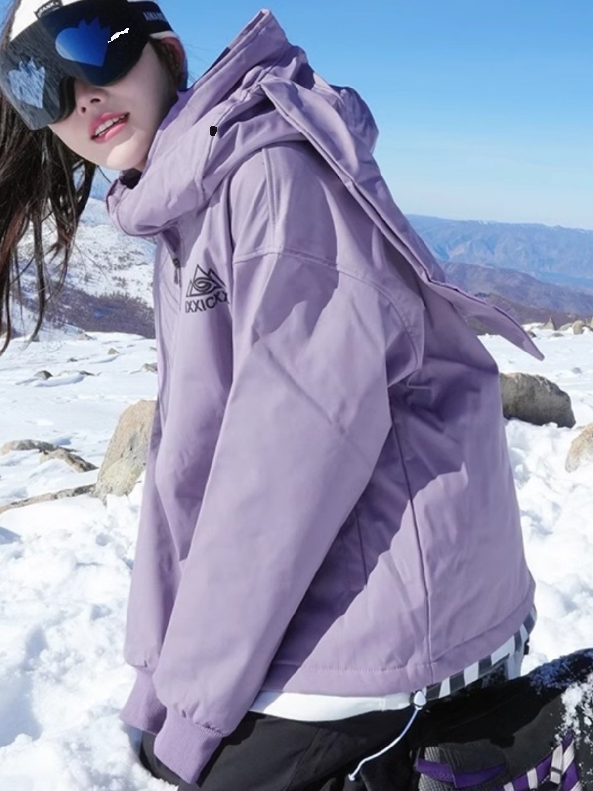 Italian ski suit, rainproof and cold-proof. Men and women alike