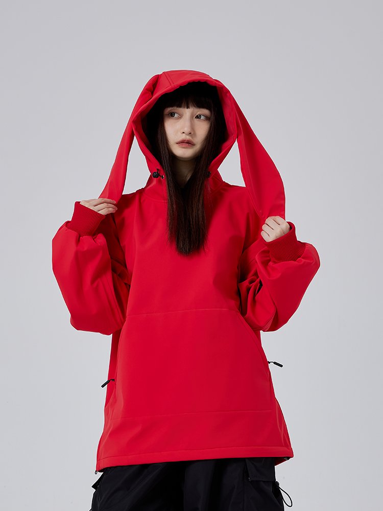 2023 new women's ski suit, double-skinned ski suit, windproof, water-heating ski man