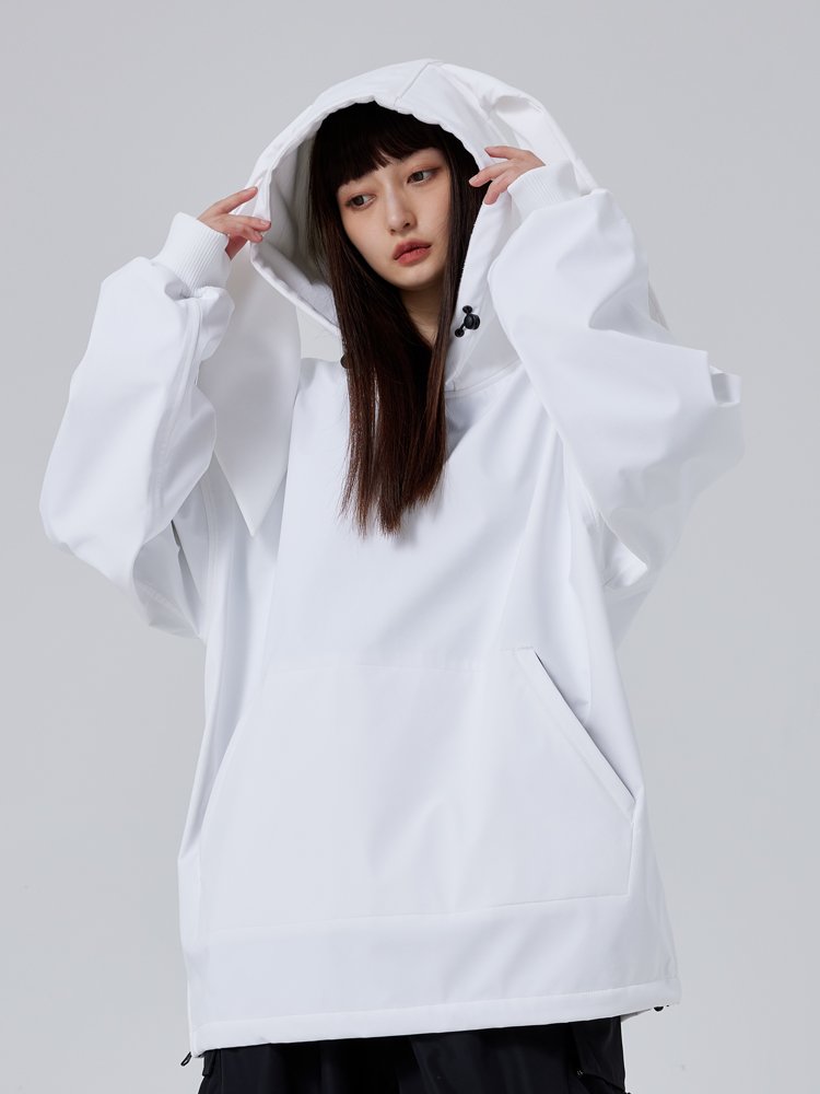 2023 new women's ski suit, double-skinned ski suit, windproof, water-heating ski man
