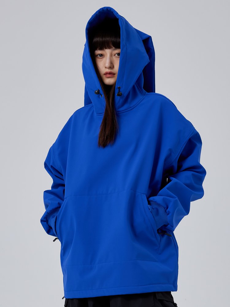 2023 new women's ski suit, double-skinned ski suit, windproof, water-heating ski man