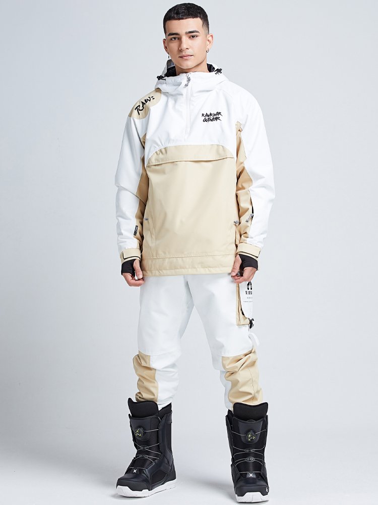 Lovers' colour-skinned ski suits, men's and women's, two-board hot-to-air-to-air gas sheets and cotton ski pants