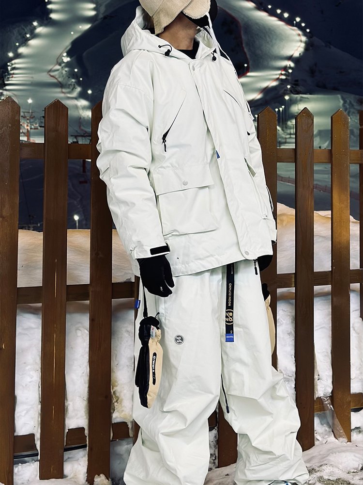NONO SKI-JET-FREE, WHITE, EASY-TO-AIR CHUTE CHUTE DAY-BY-DAY, TWO-BOARD FREE-FORM