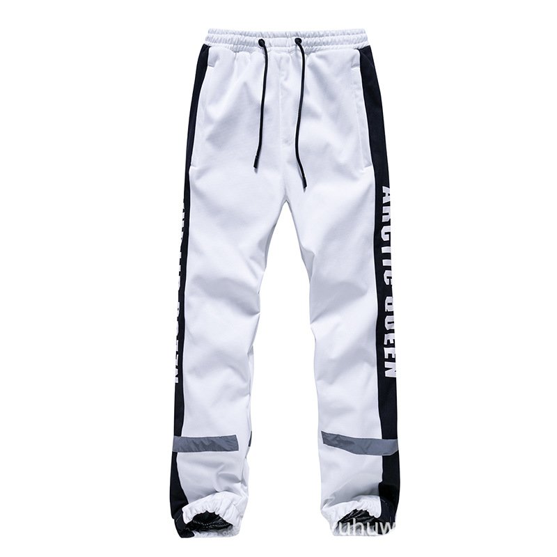 New skating pants for women, winter skiing pants for out-of-door couples, warm and thick with cotton pants