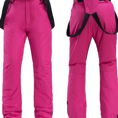 Outside of the winter ski pants, the couple's single-board, wind and waterproof, and thick and warm cotton for grinding