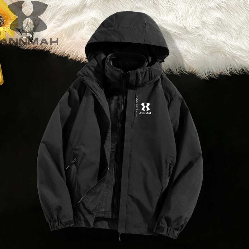A new 2024 in the spring and autumn winter for an exterior wind and waterproof man with a mountain coat