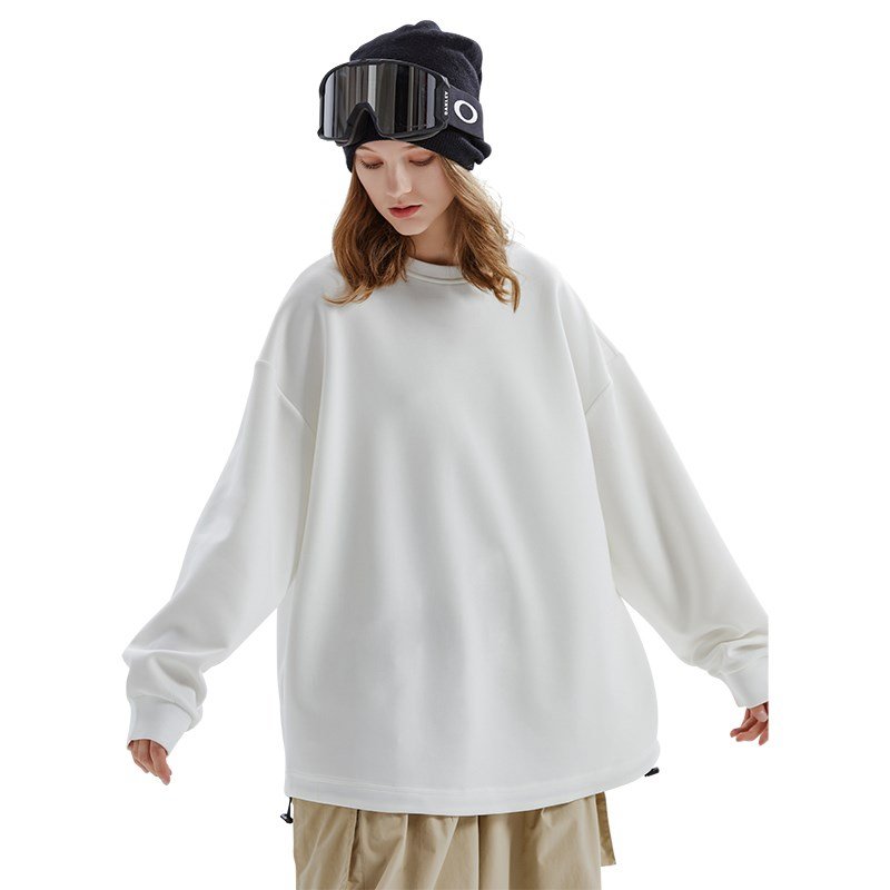 WHITE WATERPROOF BOTTOM-SKINNED, SINGLE-SKINNED, LONG-SKINNED, LONG-SLEEVED T-SHIRTS, A MAN'S SHIRT