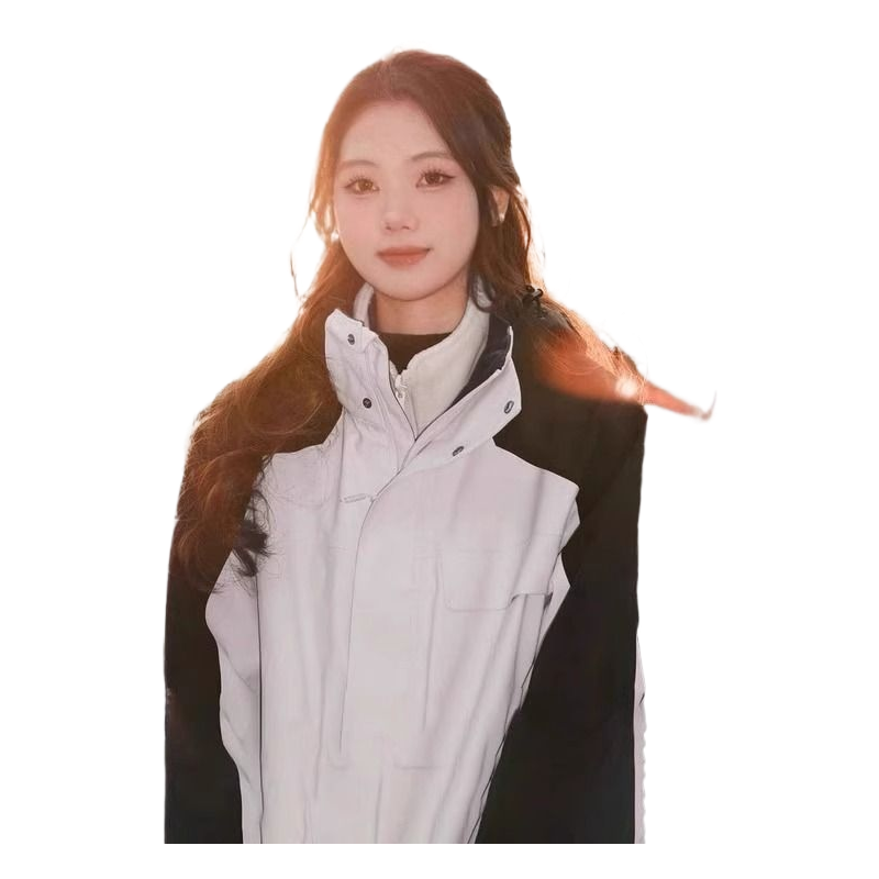 A NEW 2024, A MAN AND A WOMAN CAN TAKE OFF A BLACK JACKET AND CLIMB A MOUNTAIN