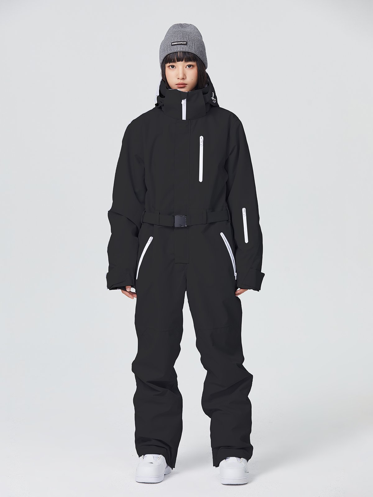 SEARIPE SKI SUIT FOR WOMEN, WATER-RESISTANT, DOUBLE-BOARD AND THICK OUTDOOR MALE SKI SUIT