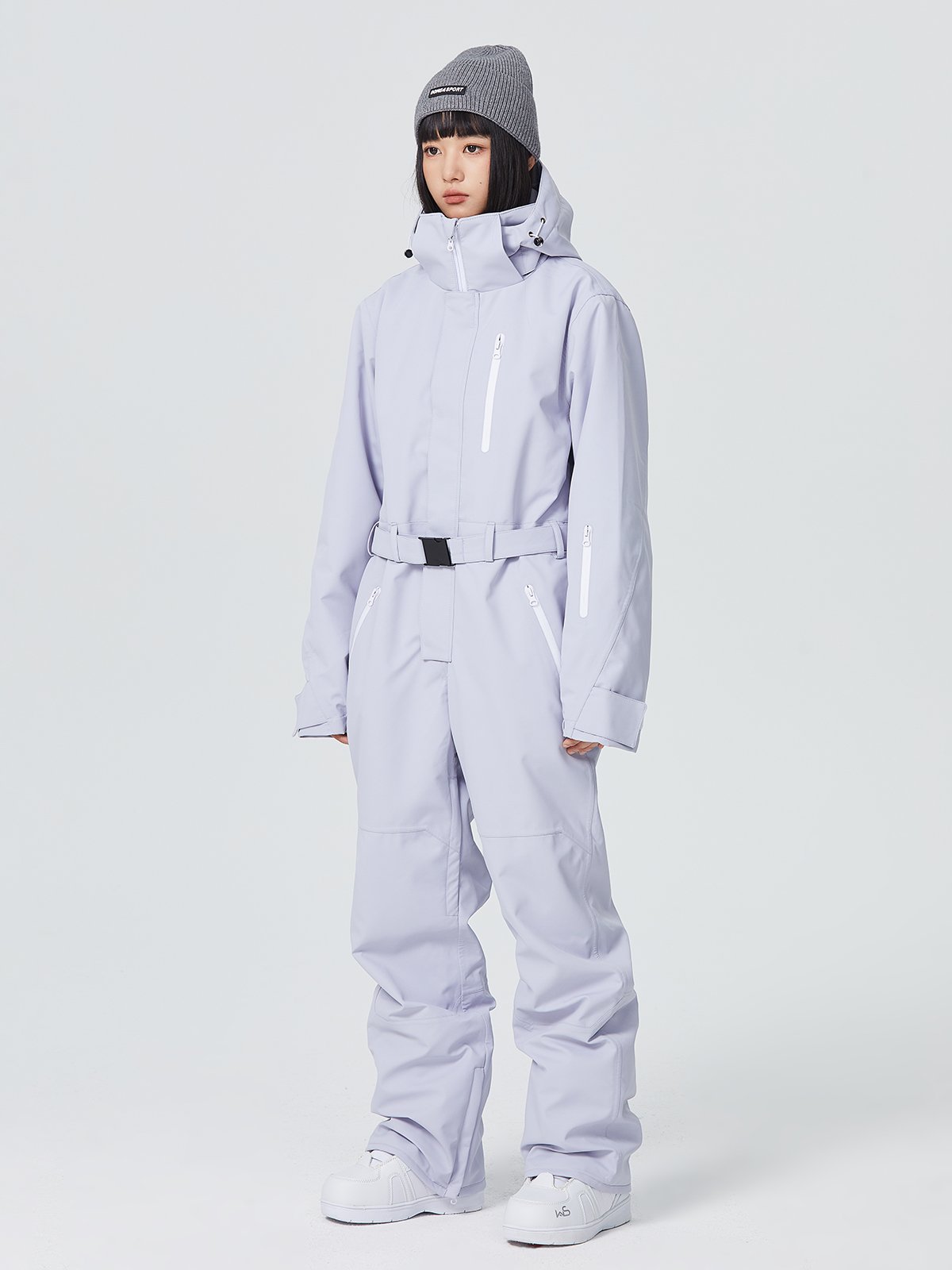 SEARIPE SKI SUIT FOR WOMEN, WATER-RESISTANT, DOUBLE-BOARD AND THICK OUTDOOR MALE SKI SUIT